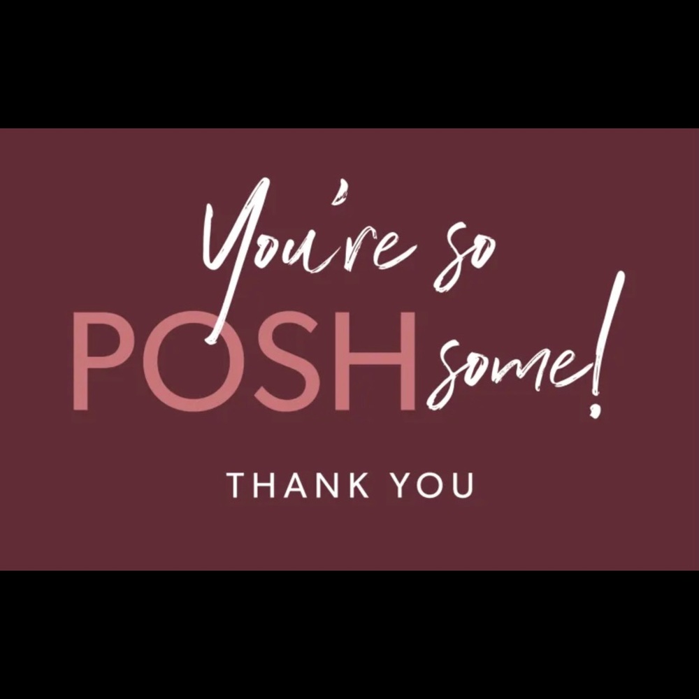 Thank you Poshers for your purchases! 💗